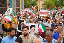 راهپیمایی جمعه های خشم در فارس برگزار شد